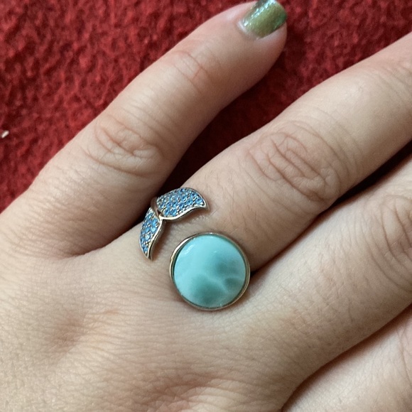 Sterling Silver Mermaid Ring 🧜♀️ - Picture 2 of 3